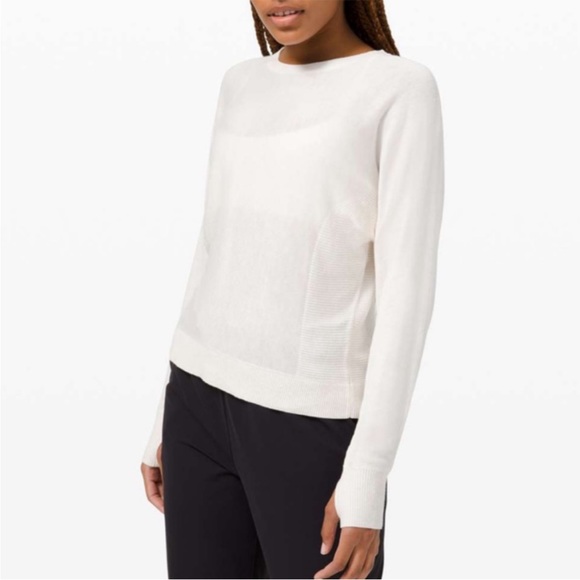 lululemon athletica Sweaters - Lululemon cashlu knit sweater sz 6-8